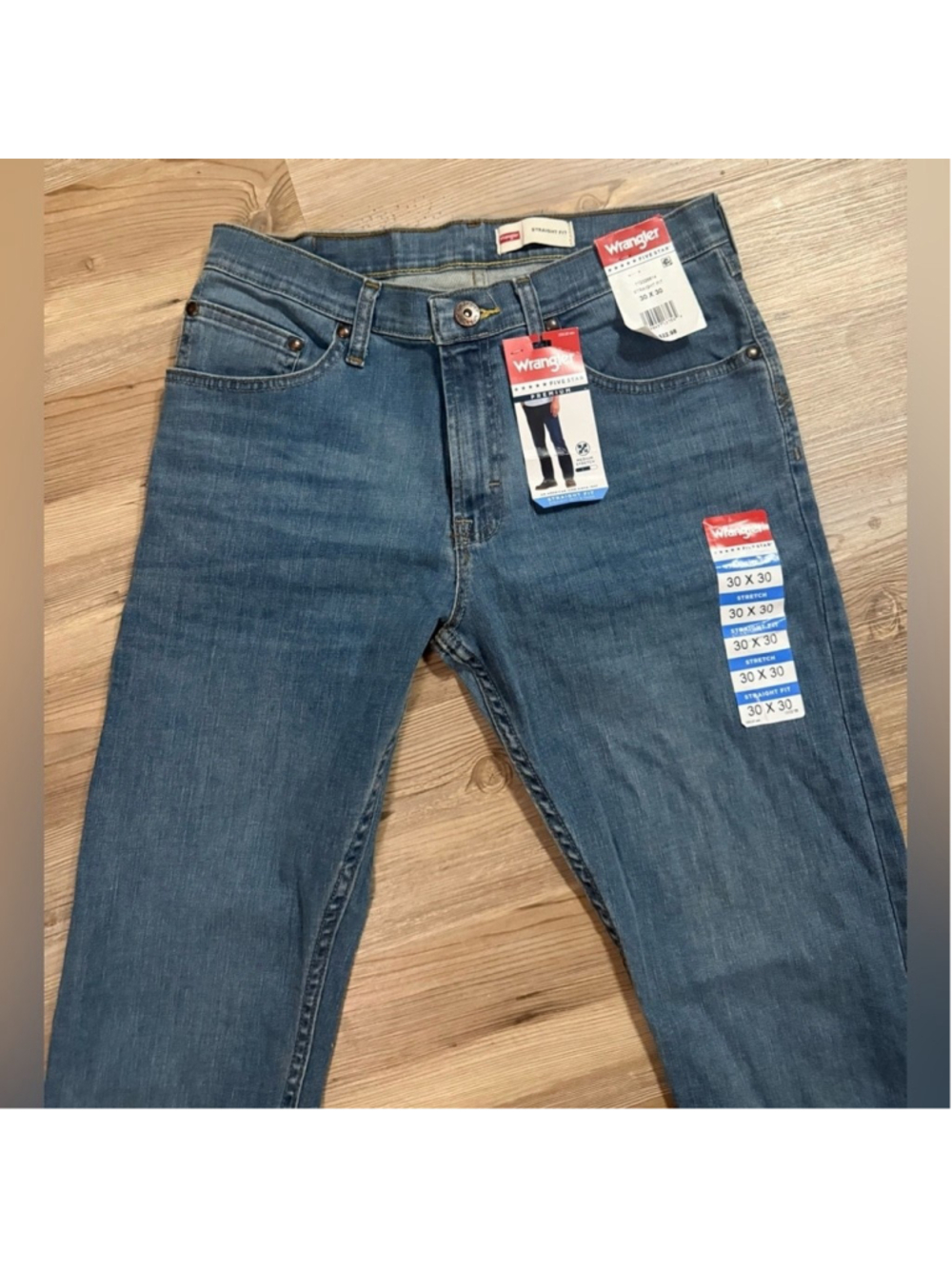 Wrangler Men's Classic Denim Jeans